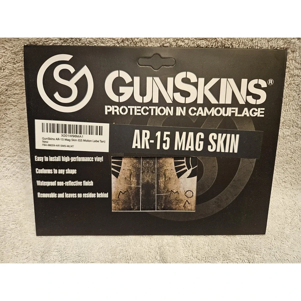 Gun skins Protection In Camouflage MOLON LABE TAN MAG SKIN Pattern